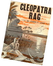 Sheet Music Cover-Cleopatra Rag