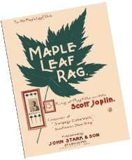 Sheet Music Cover-Maple Leaf Rag